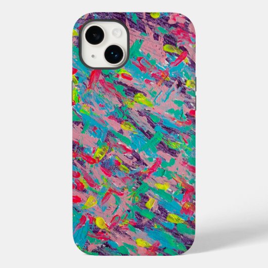 レインボーエステティック絵画抽象芸術 Case-Mate iPhoneケース (裏面)