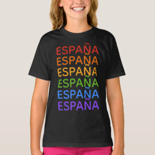 レインボーエスパーニャSpainシャツ&ジャケット Tシャツ