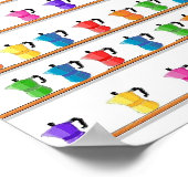 レインボーエスプレッソポスター ポスター (角)