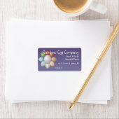 レインボーエッグ卵カートンラベル ラベル (インサイチュ)