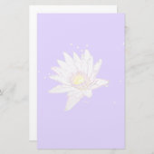 レインボーエッチングロータス固定 便箋 (正面/裏面)