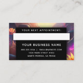 レインボーエナジーライトワーカー霊気プロフェッショナル 予約カード (裏面)