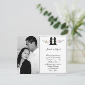 レインボーエレガンスブリ結婚ーズ婚約 招待状 (スタンド正面)