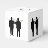 レインボーエレガンスルームス結婚式の引き出物ボックス フェイバーボックス (正面サイド)