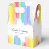 レインボーエレガントウォーモダンター結婚カラー フェイバーボックス (オープン)