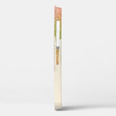 レインボーエレガントカッコいいグリッタードリップ Case-Mate iPhoneケース (裏面 / 左)