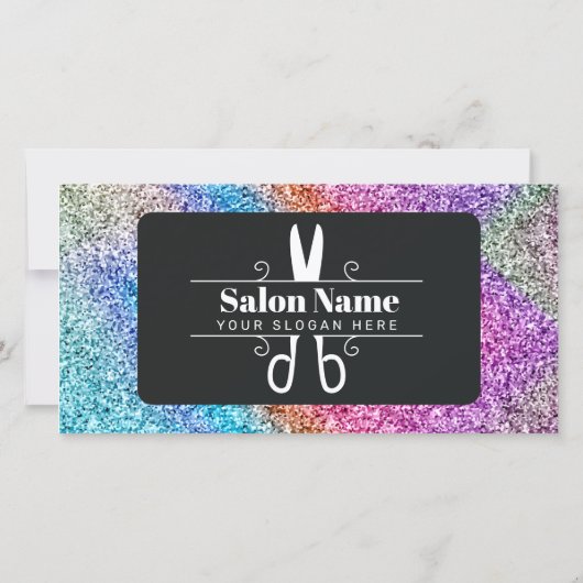 レインボーエレガントグリッターサロンギフト券 (裏面)