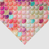 レインボーエレガントグリッター&フォイルマーメイドはかりで測 薄葉紙 (詳細)