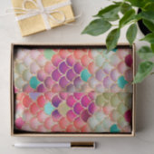 レインボーエレガントグリッター&フォイルマーメイドはかりで測 薄葉紙 (ギフト)