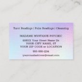 レインボーエレメンツペンタグラムサイキックビジネス 名刺 (裏面)