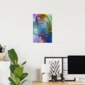 レインボーエンジェルウィズことわざ ポスター (ホームオフィス)