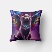 レインボーエンジェルキャット クッション (裏面)