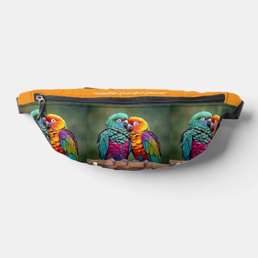 「レインボーオウム・ブリス」 ファニーパック (レイダウン)