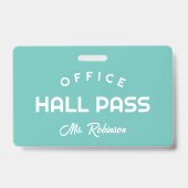 レインボーオフィス通学券 バッジ (裏面)