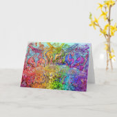 レインボーオブテンタクルカード カード (黄色い花)