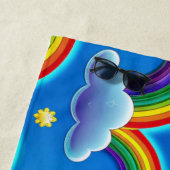 レインボーオブホープ – コージーベビーブランケット ビーチタオル (インサイチュ)