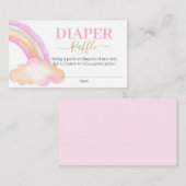 レインボーオムツラッフルエンクロージャカード エンクロージャーカード (正面/裏面)