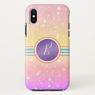 レインボーオンブレモノグラムビングラマラス iPhone XSケース