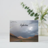 レインボーオーバームルハブタジキスタン ポストカード (スタンド正面)