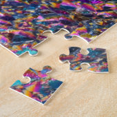 レインボーオーラ結晶 ジグソーパズル (側面)