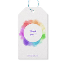 レインボーカスタムビジネスプロモアートクラフトギフトラベル