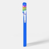 レインボーカスタムーの名前を青空に追加 Case-Mate iPhoneケース (裏面 / 左)