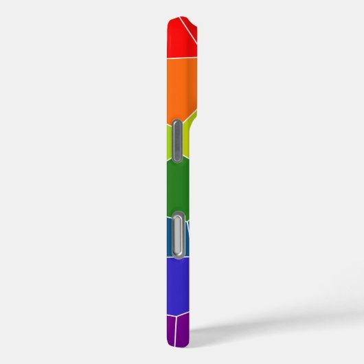 レインボーカッコいいパターン Case-Mate iPhoneケース (裏面 / 右)