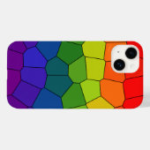 レインボーカッコいいパターン Case-Mate iPhoneケース (裏面 (横))