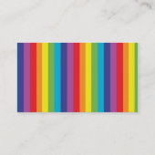 レインボーカップケーキ 名刺 (裏面)