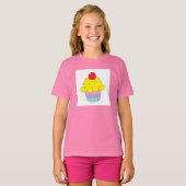 レインボーカップケーキ Tシャツ (正面フル)
