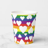 レインボーカップ 紙コップ (裏面)