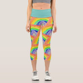 レインボーカプリレギンス カプリレギンス (正面)