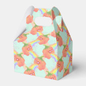 レインボーカボチャおもしろい、パーティーの好意 フェイバーボックス (裏面サイド)