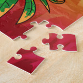 レインボーカメレオン ジグソーパズル (側面)