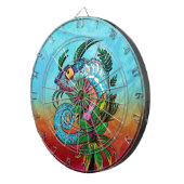 レインボーカメレオン ダーツボード (正面右)