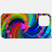 レインボーカメ Case-Mate iPhoneケース (裏面 (横))
