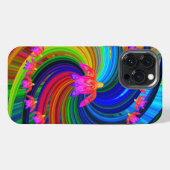 レインボーカメ iPhoneケース (裏面横)