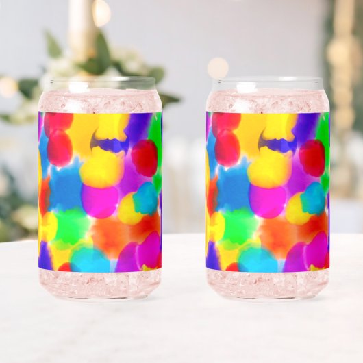 レインボーカラスプラッシュ ガラス缶 (インサイチュ (ウェディング))