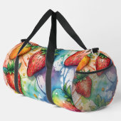 レインボーカラフルイチゴ ダッフルバッグ (右コーナー)
