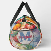 レインボーカラフルイチゴ ダッフルバッグ (右)