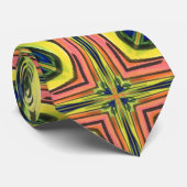 レインボーカラフルインクカラーウォータカラー抽象芸術 ネクタイ (ロール)