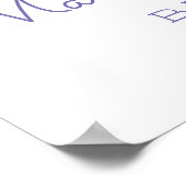 レインボーカラフルウェルカムトゥバプテスマ《キリスト教》洗礼式や命名式 ポスター (角)