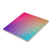 レインボーカラフルカラーグラデーションデザイン タイル (側面)