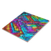 レインボーカラフルカラー タイル (側面)