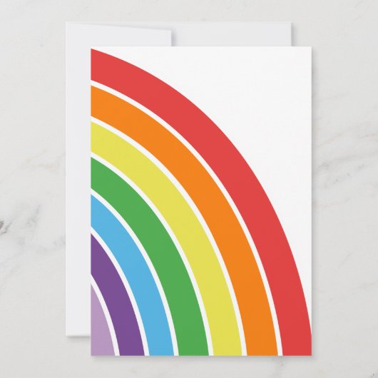 レインボーカラフルガールズバースデーパーティー (裏面)