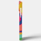 レインボーカラフルキッモダンズ抽象芸術 Case-Mate iPhoneケース (裏面 / 左)