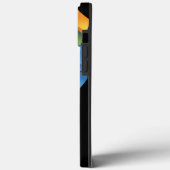 レインボーカラフルキーボードミュージシャン Case-Mate iPhoneケース (裏面 / 左)