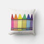 レインボーカラフルクライアンズアートサプライズアーティストプライド クッション (正面)