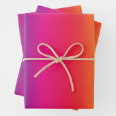 レインボーカラフルグラディエント ラッピングペーパーシート (インサイチュ)