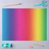 レインボーカラフルグラディエント 薄葉紙 (クラフト)